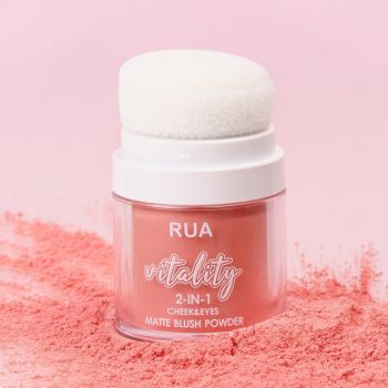 Blush Pudra Matte 2 in 1 Cheek & Eyes RUA Vitality #04