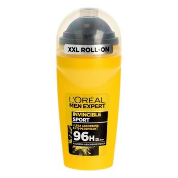 Deodorant Antiperspirant Roll-On pentru Barbati - L'Oreal Paris Men Expert Invincible Sport 96H, 50 ml de firma original