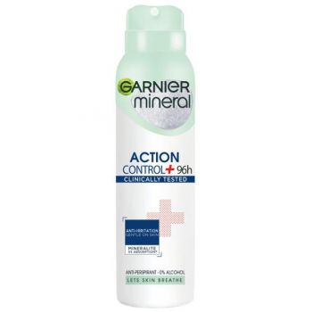 Deodorant Antiperspirant Spray - Garnier Mineral Action Control +96h Clinically Tested, 150 ml de firma original