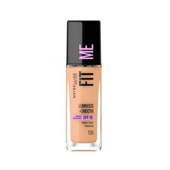 Fond de ten Maybelline - Fit Me Luminous & Smooth Buff Beige 130, 30ml