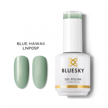 Lac unghii semipermanent Bluesky UV Blue Hawaii 15ml