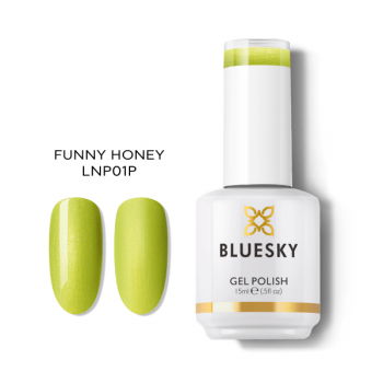 Lac unghii semipermanent Bluesky UV Funny Honey 15ml