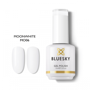 Lac unghii semipermanent Bluesky UV Moonwhite 15ml