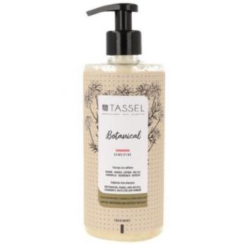 Sampon fara sulfati sau parabeni Bio Botanical Sensitive Tassel, pentru scalp sensibil sau iritat, 500 ml