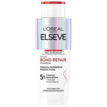 Sampon pentru Par Deteriorat L'Oreal Paris - Elseve Bond Repair Shampoo 5%, 200 ml