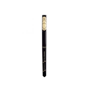 Tus de Ochi Tip Carioca - L'Oreal Paris SuperLiner Perfect Slim, nuanta Intense Black 01, 1 buc