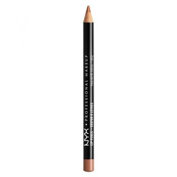 Creion buze NYX Professional Makeup Slim Lip Pencil Soft Brown
