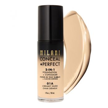 Fond de ten Milani Conceal + Perfect 2 in 1 Foundation + Conceale