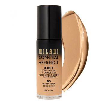 Fond de Ten Milani Conceal + Perfect 2 in 1 Foundation + Conceale