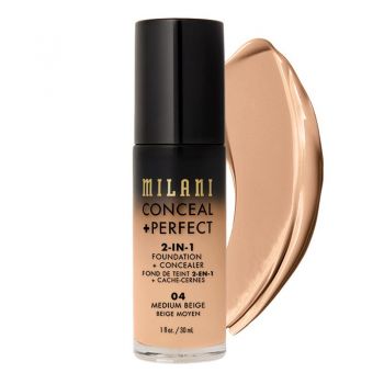 Fond de Ten Milani Conceal + Perfect 2 in 1 Foundation + Conceale