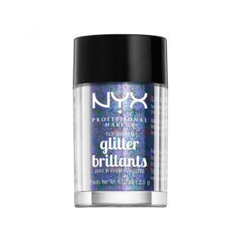 Glitter pulbere NYX Professional Makeup Face and Body Glitter Vio