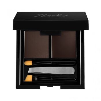 Kit sprancene Sleek MakeUP brow kit Extra Dark