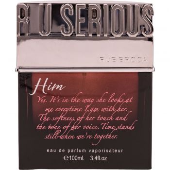 R U Serious Him by Rue Broca - parfum arabesc barbati - EDP 100 ml