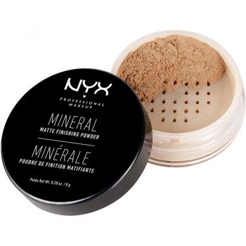 Pudra pulbere NYX Professional Makeup Mineral Finishing Powder Me