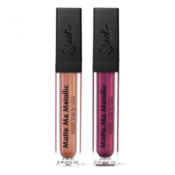 Ruj lichid metalic Sleek MakeUP Matte Me Metallic