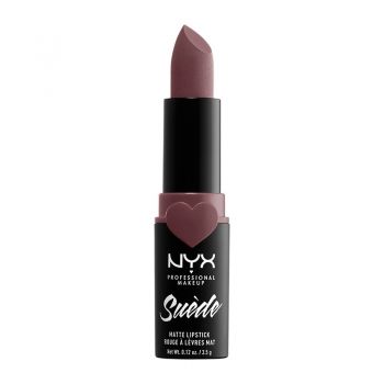 Ruj mat NYX Professional Makeup Suede Matte Lipstick Lavender and
