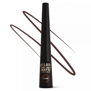 Contur ochi Milani Stay Put Matte Liquid Eyeliner Espresso Matte