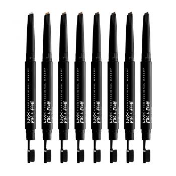 Creion 2 in 1 NYX Professional Makeup Fill & Fluff Eyebrow Pomade
