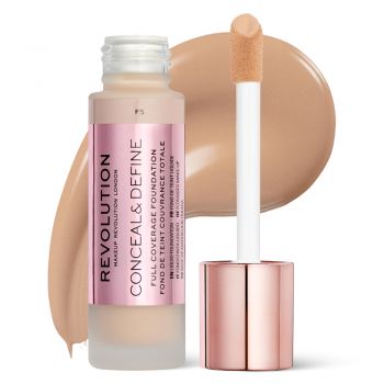 Fond de ten Makeup Revolution Conceal & Define Foundation F5