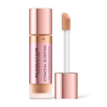 Fond de ten Makeup Revolution Conceal & Define Foundation F5