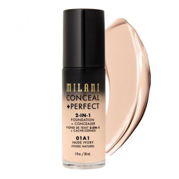 Fond de Ten Milani Conceal + Perfect 2 in 1 Foundation + Conceale