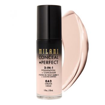 Fond de Ten Milani Conceal + Perfect 2 in 1 Foundation + Conceale