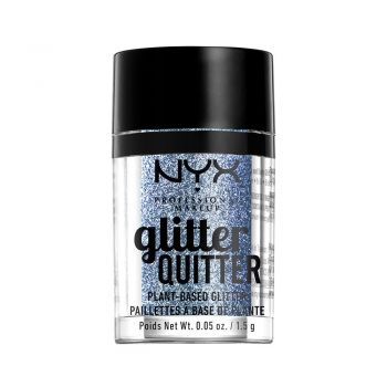 Glitter pulbere NYX Professional Makeup Glitter Quitter Plant Bas