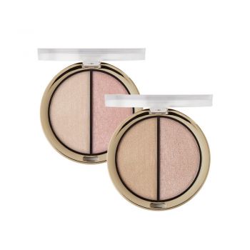 Iluminator Milani Highlighter Duos (Cream & Powder)