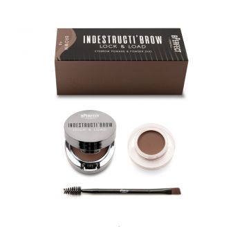 Kit sprancene BPerfect Indestructi`Brow Lock & Load Eyebrow Pomad