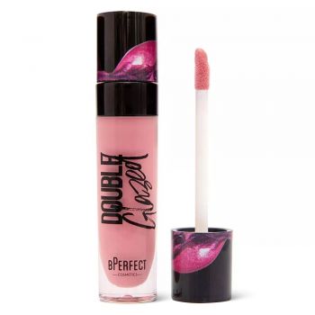 Luciu de buze BPerfect Double Glazed Lip Gloss Pink Frosting