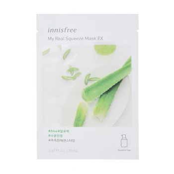 Masca Calmanta Innisfree My Real Squeeze Mask EX #Aloe