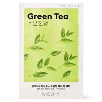 Masca Calmanta Missha Airy Fit Sheet Mask Green Tea