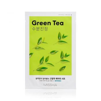 Masca Calmanta Missha Airy Fit Sheet Mask Green Tea