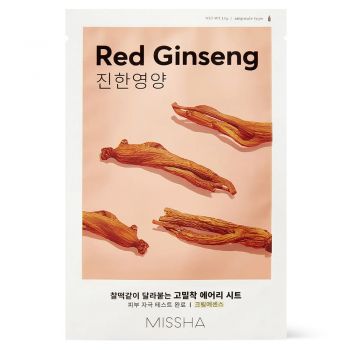 Masca Calmanta Missha Airy Fit Sheet Mask Red Ginseng