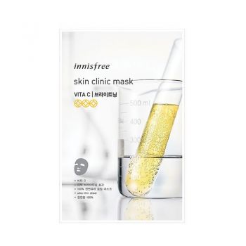 Masca pentru Luminozitate Innisfree Skin Clinic Mask VITAMINA C