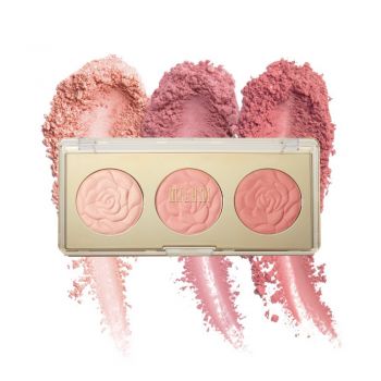 Paleta fard obraz Milani Rose Powder Blush Palette Flowers Of Lov