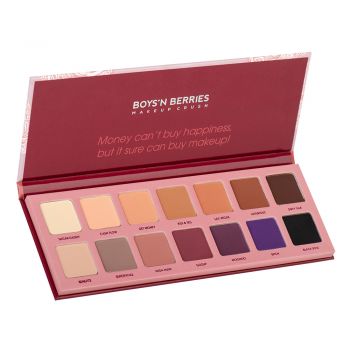 Paleta Farduri Boys`n Berries 14K Pro Eyeshadow Palette Matterial