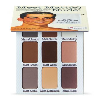 Paleta farduri theBalm Meet Matt(e) Nude