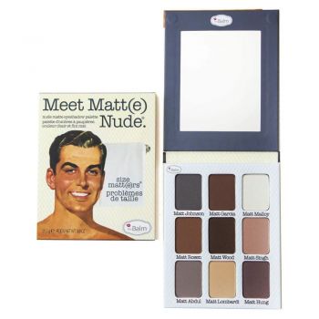 Paleta farduri theBalm Meet Matt(e) Nude