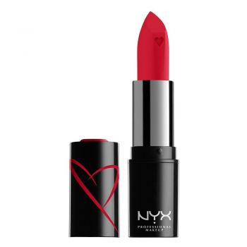 Ruj cremos NYX Professional Makeup Shout Loud Satin Lipstick Red