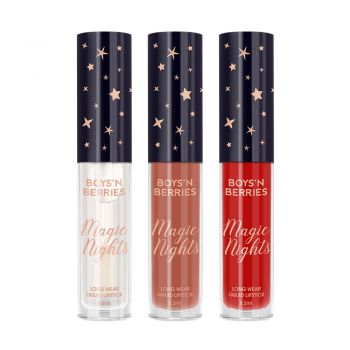 Set Boys`n Berries Magic Nights Liquid Lipstick Set