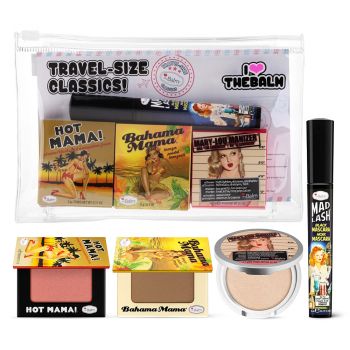 Set pentru calatorii theBalm Travel Set with Cosmetics Bag (4 pc