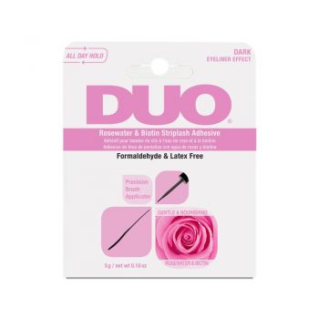 Adeziv Duo Rosewater & Biotin Striplash Adhesive Dark