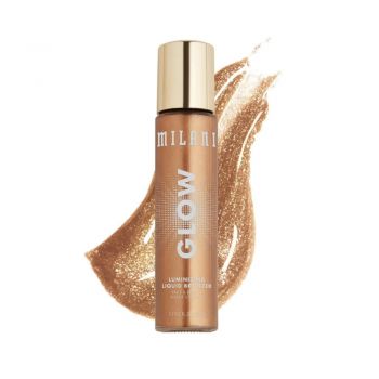 Bronzer lichid Milani Glow Luminizing Face & Body Liquid Bronzer