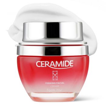 Crema Anti-Rid cu Ceramide FARMSTAY Firming Facial Cream