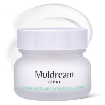 Crema Hidratanta - Sebum Control - Muldream Vegan Green Mild Fres