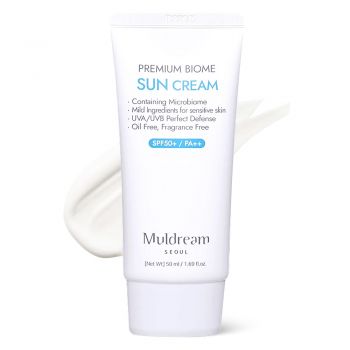 Crema pentru Ten Sensibil Muldream Premium Biome Sun Cream SPF50+