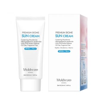 Crema pentru Ten Sensibil Muldream Premium Biome Sun Cream SPF50+