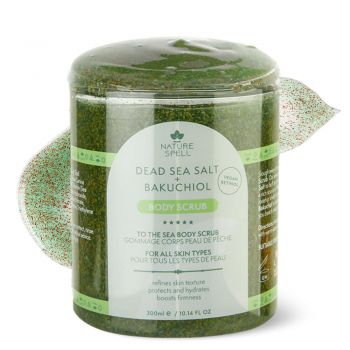 Exfoliant pentru Corp Nature Spell Dead Sea Salt & Bakuchiol Body