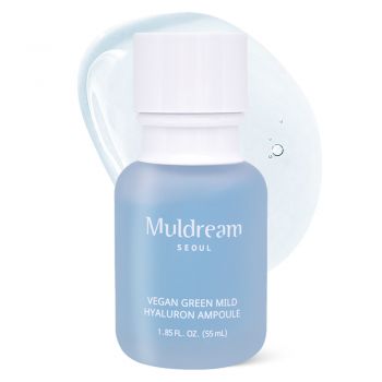 Fiola Intens Hidratanta cu Acid Hialuronic Muldream Vegan Green M